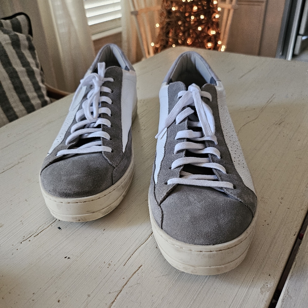 Mens Iconic John Low-Top Sneaker White Size 11